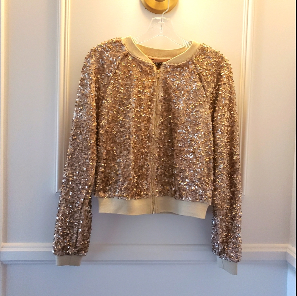 Asos Sequuned Bomber Jacket - image 1